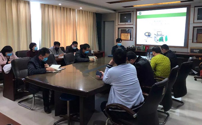 樂氏科技南區銷售總監為福建省莆田市環監站進行高溫紅外煙氣分析儀培訓