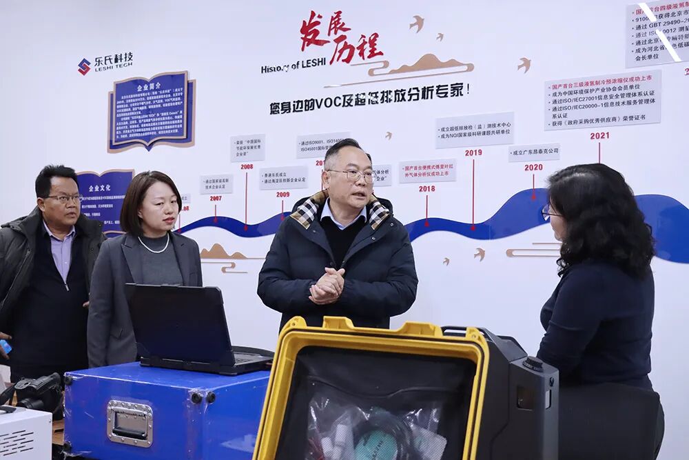 海南省工商聯來訪樂氏科技考察調研