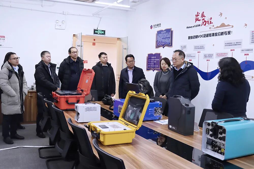 海南省工商聯來訪樂氏科技考察調研